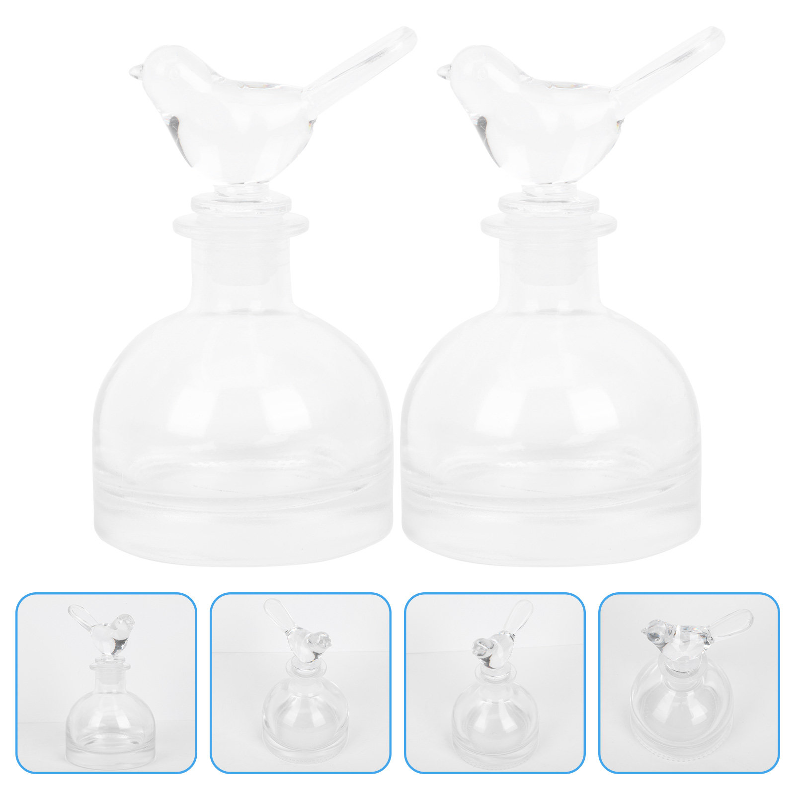 Home Fragrance Usa - 2 Buah Botol Parfum Kaca Premium