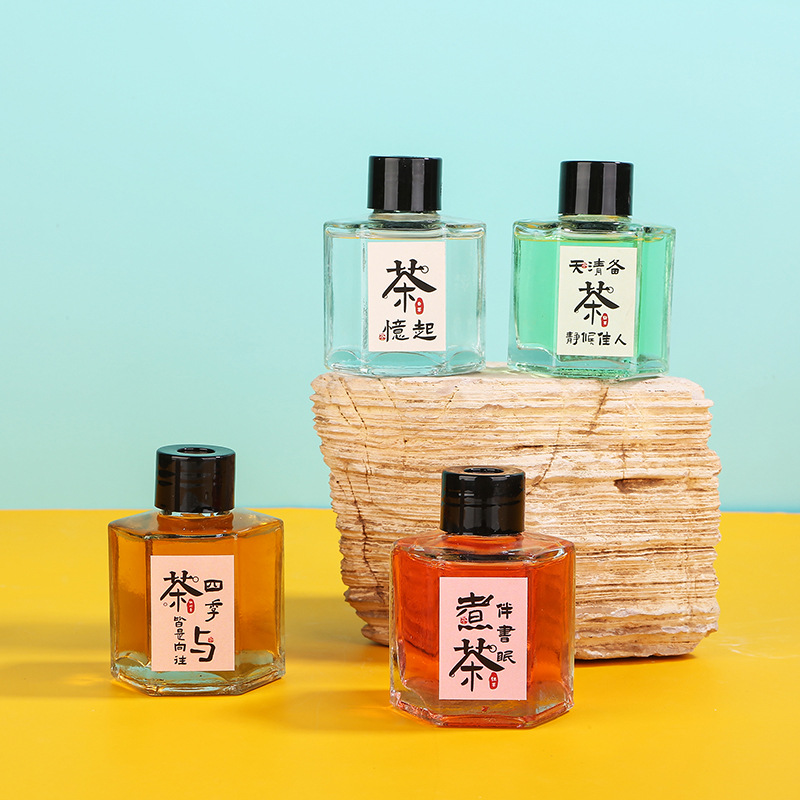 Home Fragrance Reed Diffuser - Minyak Diffuser Seri Teh Cina 50ml,