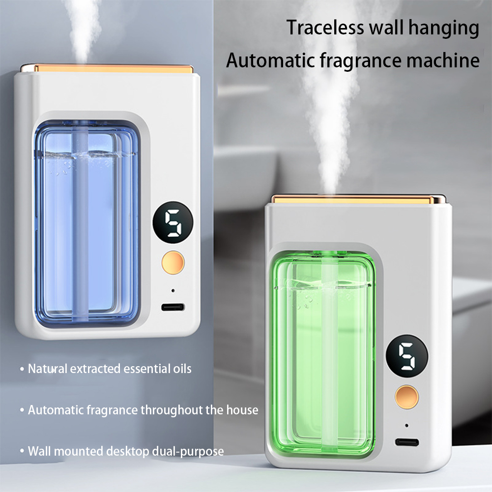 Home Fragrance Diffusers - Diffuser Aromaterapi Nirkabel Gantung Dinding Portabel