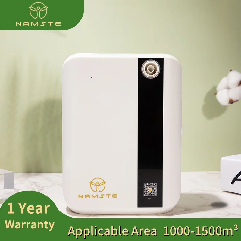 Home Fragrance Diffusers - NAMSTE 1500m³ Diffuser Aroma Bluetooth Kapasitas