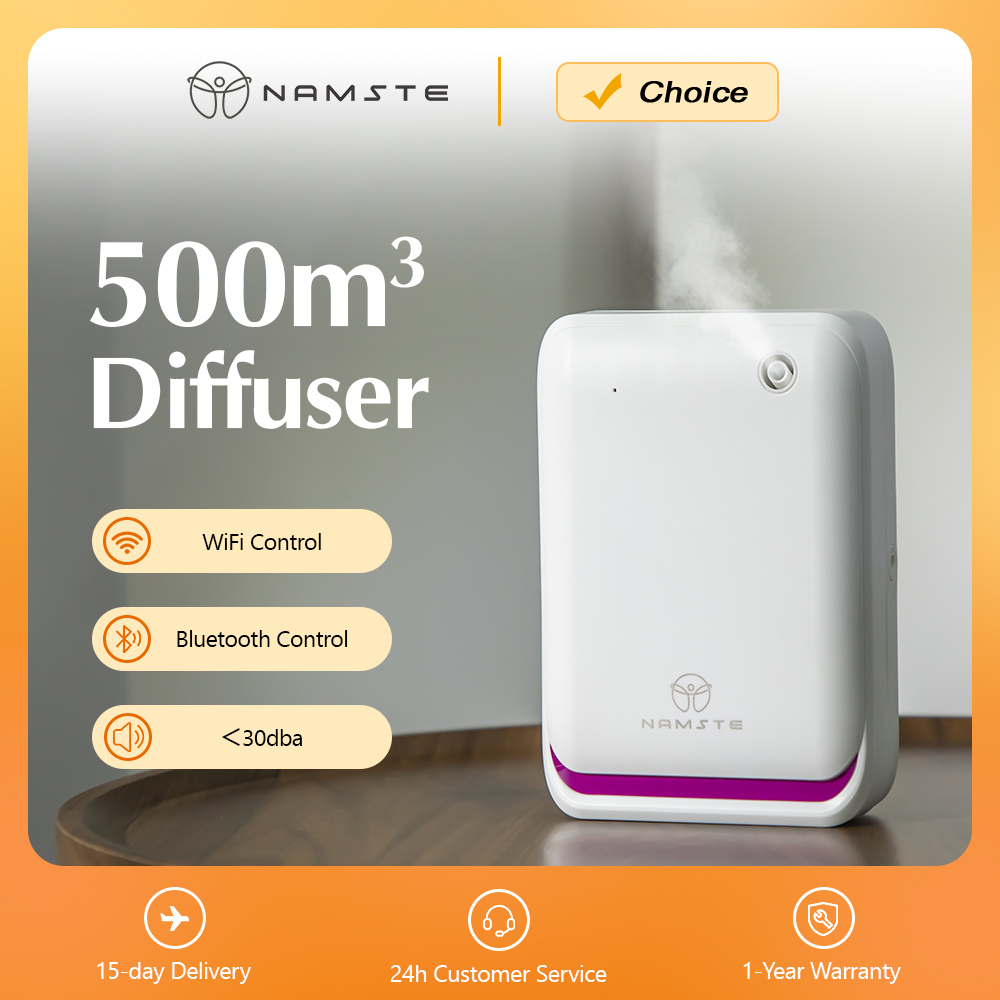Home Fragrance Diffusers - NAMSTE Mesin Aromaterapi Ruangan Besar 500m³