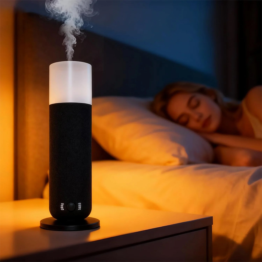 Home Fragrance Diffusers - NAMASTE 120ML Mesin Diffuser Aroma Tower