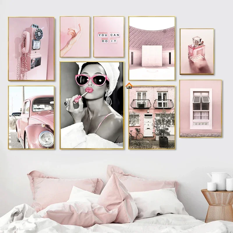 Fragrance In Home - Parfum Mewah Wanita Pink Vintage Mobil