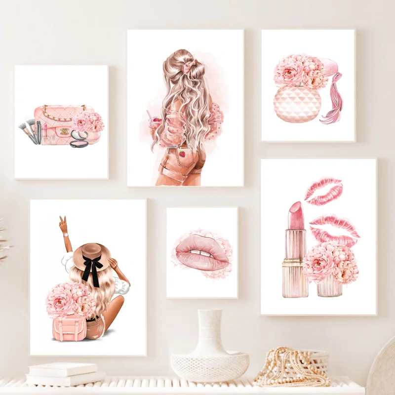 Lukisan Kanvas Seni Mode Tanpa - Fragrance In Home ulasan dan harga