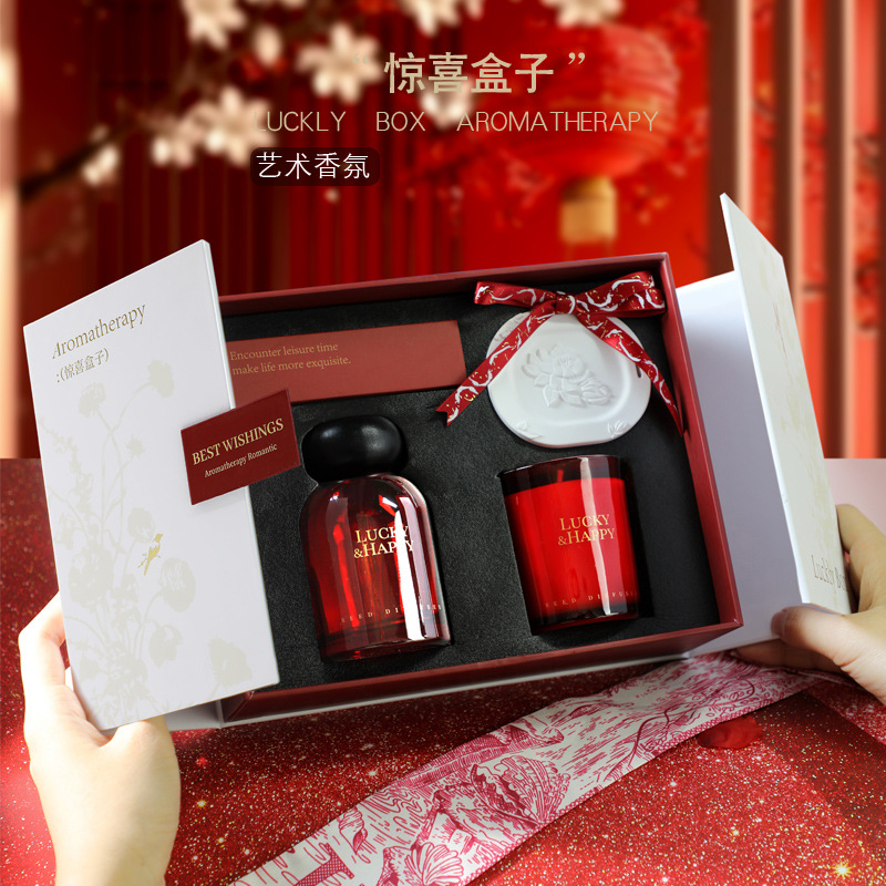 Kotak hadiah lilin wangi, set  - Fragrance Oil Set ulasan dan harga