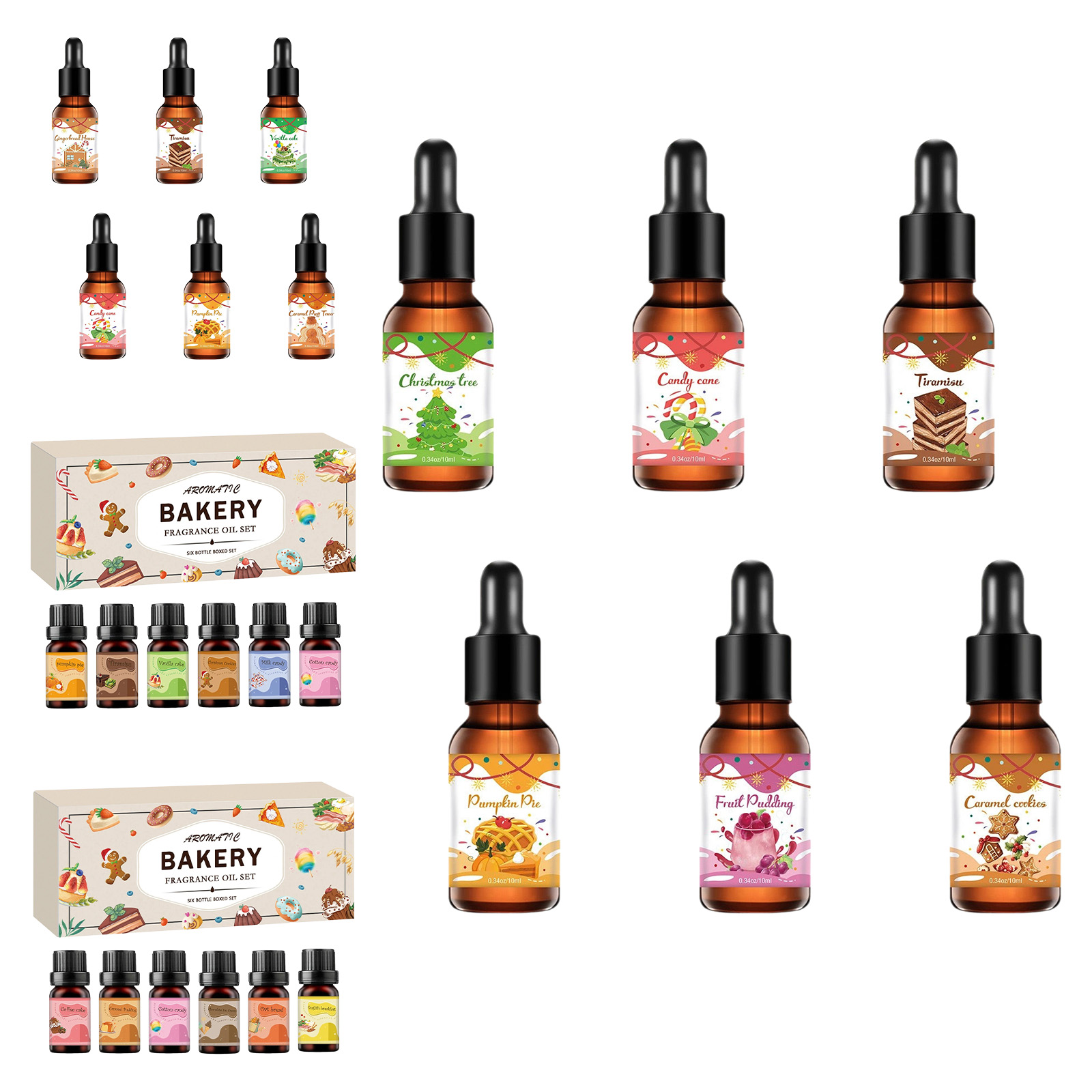 Set Minyak Esensial Aroma Nata - Fragrance Oil Set ulasan dan harga