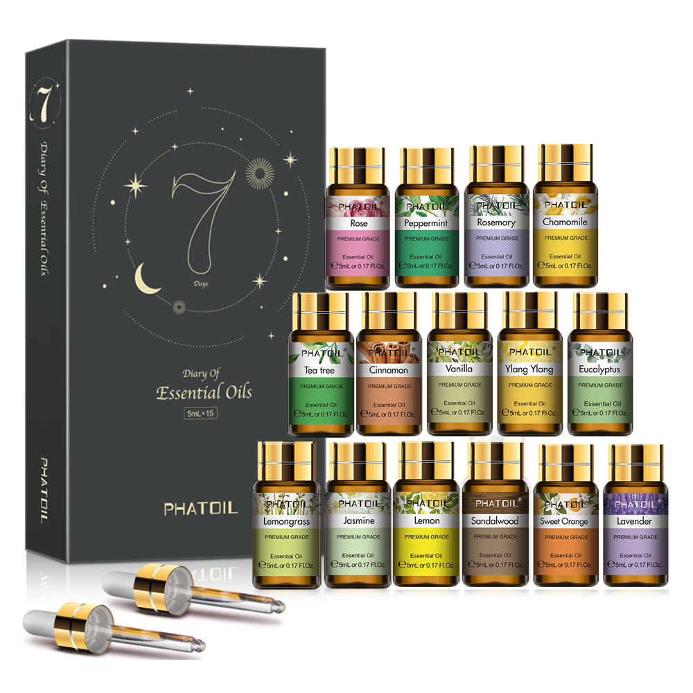 PHATOIL 12 Buah/15 Buah Set Mi - Fragrance Oil Set ulasan dan harga
