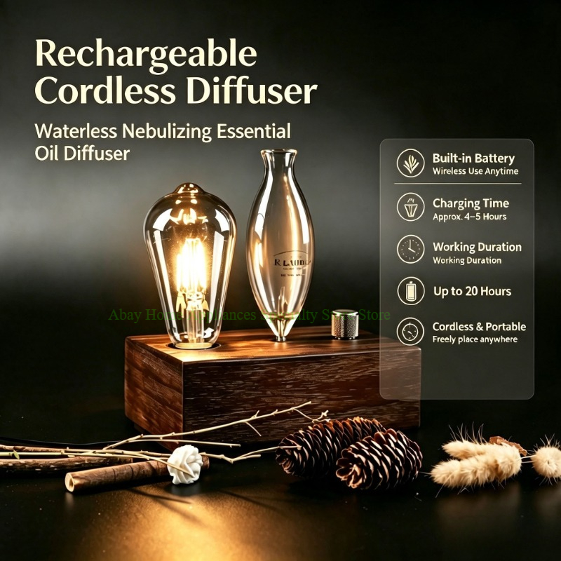 Diffuser Minyak Esensial Nebul - Home Fragrance Essential Oils ulasan dan harga